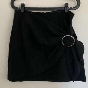 Zara asymmetric mini skirt